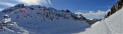 58 L'invaso del  Lago di Fregabolgia  in veste invernale, in letargo...senz'acqua, bianco di neve con vista sul Madonnino